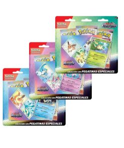 Pokemon TCG Prismatic Evolutions Tech Sticker Colections Spanish C/u