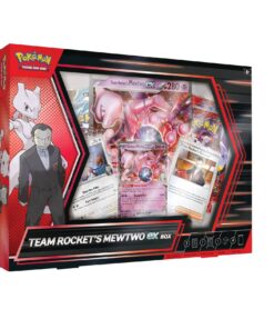 Pokemon TCG Destind Rivals Team Rocket’s Mewtwo Ex Box Ingles