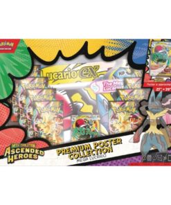 Pokemon TCG Ascended Heroes Mega Lucario Premium Poster Collection English